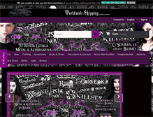 Tablet Screenshot of e-gothiczone.com